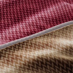 ディアジャパン アクリル毛布 (毛羽部分)「シングル／ブラウン」[1466]