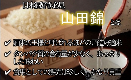 【令和５年産 山田錦】白米５kg（５kg×1袋）【５営業日以内に発送】(12-40)