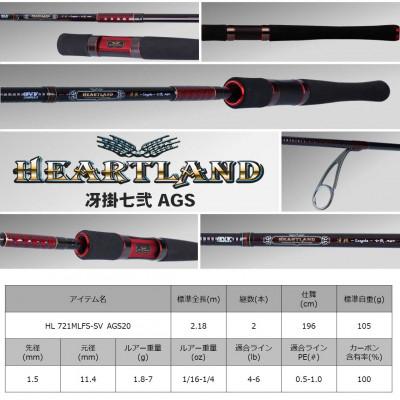 ふるさと納税 東久留米市 【釣具のダイワ】のルアーロッド HEARTLAND 721MLFS-SV AGS20 |  | 03