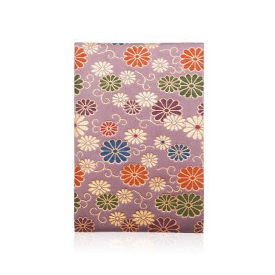 ふるさと納税 八尾市 西陣織御朱印帳 鶴飾り&amp;専用箱付き(花綾はなあや)/L115