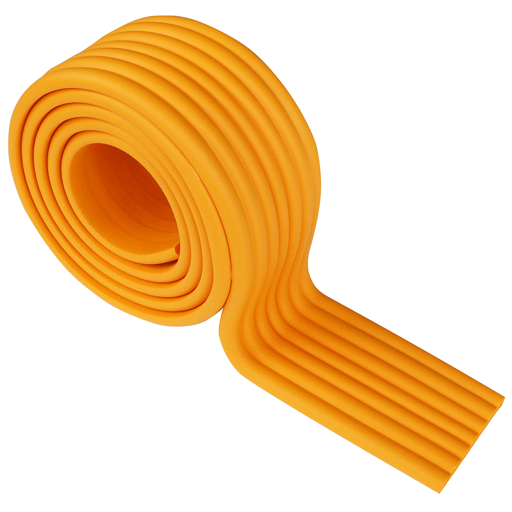 No.287-02 ウェーブクッション大　2M　5個セット　ブラウン