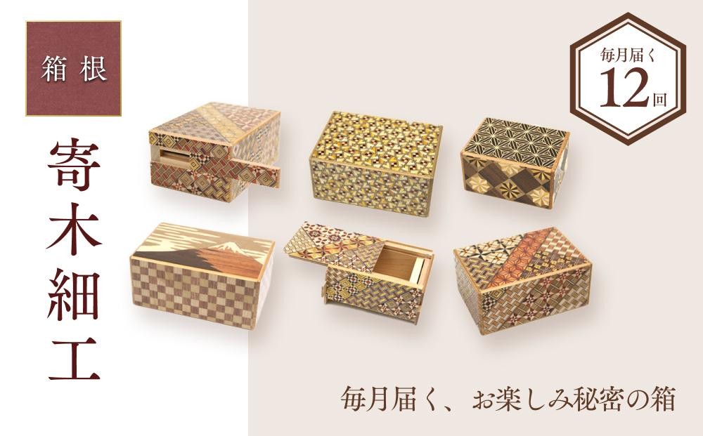 
毎月届く、お楽しみ秘密の箱（年１２回）
