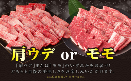 生産者応援≪肉質等級4等級以上≫黒毛和牛赤身焼肉(計1.5kg) 肉 牛 牛肉 国産_T030-094