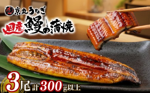 うなぎ 蒲焼 国産 3尾 計約300g以上 静岡 うなぎ処京丸 うなぎ 蒲焼き unagi 鰻 ウナギ 国産うなぎ 国産鰻 国産ウナギ かば焼き 鰻蒲焼 うなぎ蒲焼き うな重 冷凍 土用 丑の日 人気 個包装 小分け ギフト プレゼント おすすめ ランキング おいしい 特別 贅沢 沼津
