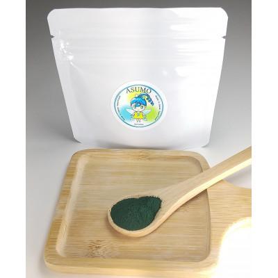 ふるさと納税 羽島市 純国産 アスモ(スピルリナ)粉末30g
