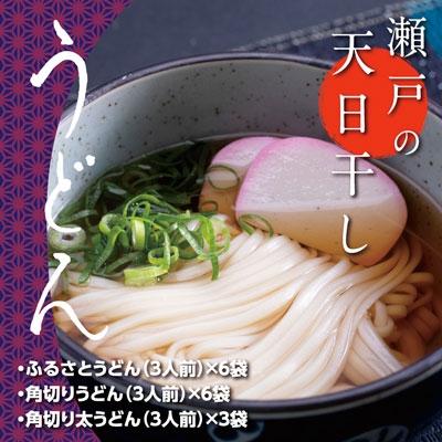 ふるさと納税 笠岡市 瀬戸の「天日干しうどん」