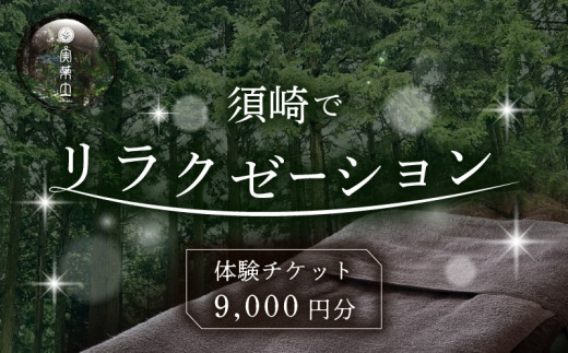須崎でリラクゼーション体験チケット 9000円分 【癒し】 9000円分