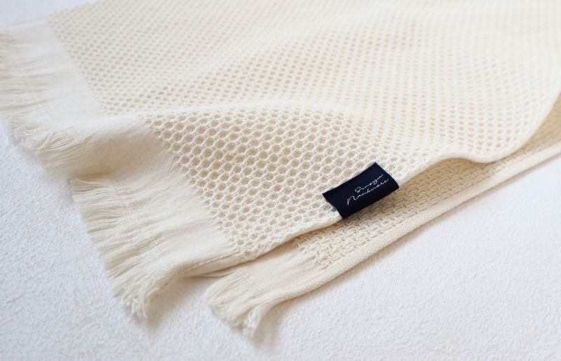 【速乾・軽量】牛乳パックからできたフェイスタオル2枚（エクリュ） 005A591_イメージ3