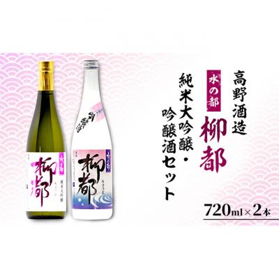 ふるさと納税 新潟市 高野酒造 水の都 柳都 純米大吟醸・吟醸酒セット 720ml×2本 [54070417]