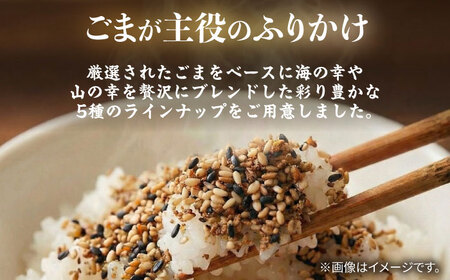 ごまふりかけ5種 計10袋 ふりかけ[AYBD005]