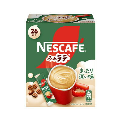 【ふるさと納税】ネスカフェ エクセラ ふわラテ まったり深い味 26P×12箱(合計312杯)【配送不可地域：離島・沖縄県】【1610706】
