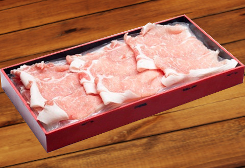 純白のビアンカ 豚ロースしゃぶしゃぶ用 500ｇ 1D01008