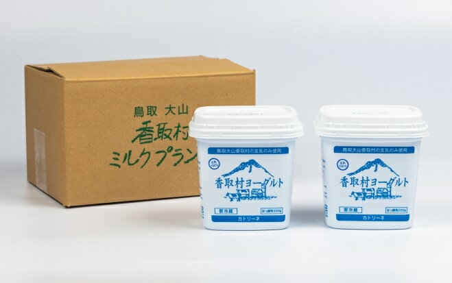 【ふるさと納税】KA-01　香取村の生乳100%こだわりヨーグルト（計1kg） 鳥取県 鳥取県産 大山町 大山 お土産 返礼品 国産 お取り寄せ ご当地