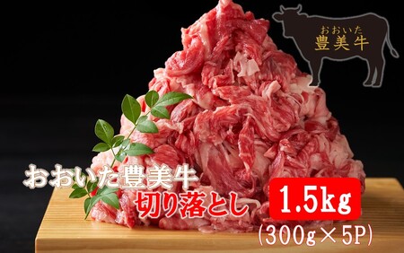 2263R_おおいた豊美牛切り落とし 1.5kg (300g×5P)