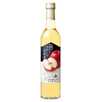 ふるさと納税 七飯町 フルーツ北海道りんごワイン　500ml　12本 |  | 01