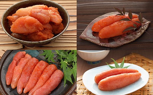 
                  辛子明太子味くらべセット850g(かねふく上切130g一本物170g／まるきた水産並切250g博多あごおとし一本物300g)【明太子 めんたいこ 辛子明太子 無着色 魚介類 家庭用 お取り寄せグルメ ご飯のお供 お取り寄せ お土産 九州 ご当地グルメ 福岡土産 取り寄せ グルメ 福岡県 筑前町 FF005】
                