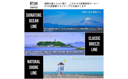 R134 COFFEE / コーヒー / Classic Breeze Line / High / 100g 粉 x 2種 / お試しセット