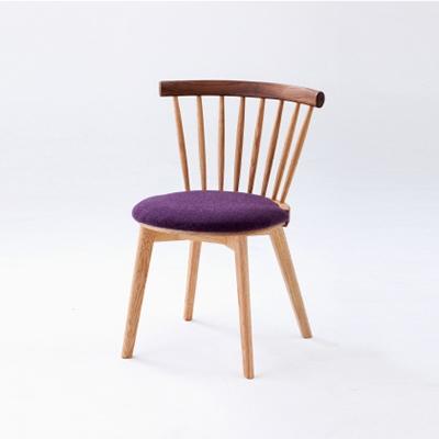 ふるさと納税 大川市 【BENCA】ジャスミン ダイニングチェア M (オーク×ウォールナット)