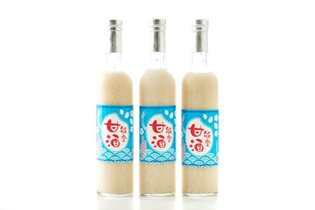 [J009] 能登甘酒　３本セット