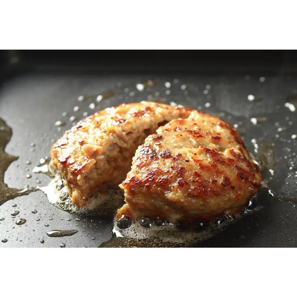 【岡山県産桃太郎ポーク使用】黒毛和牛ハンバーグ 130g×5袋