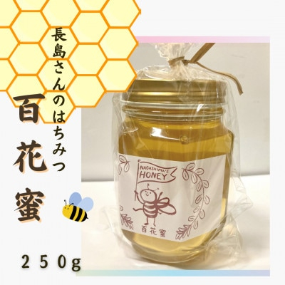 
長島さんのはちみつ　百花蜜　250g【1418131】
