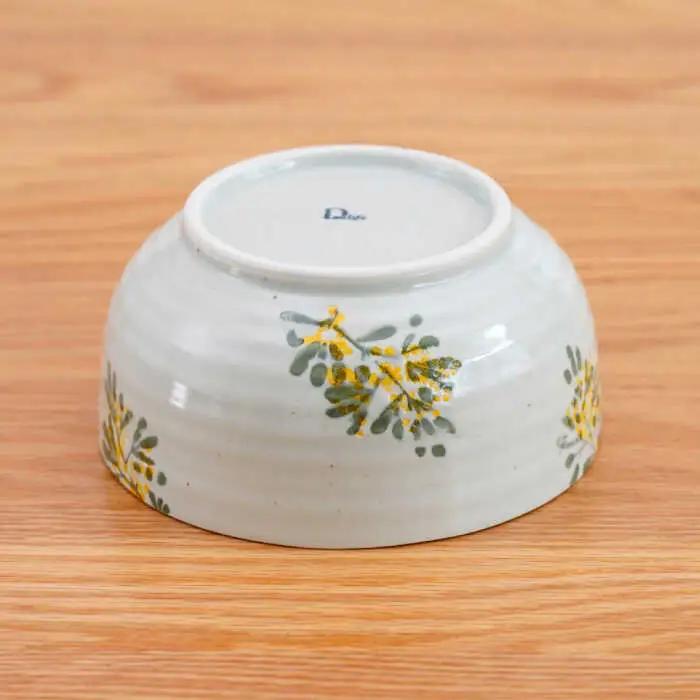 【波佐見焼】パレス　麺どんぶり 黄【団陶器】[PB134]