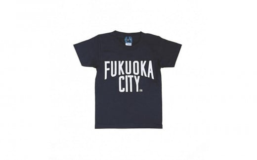 FUKUOKA CITY T-shirt（フクオカシティTシャツ）ブラック・120サイズ