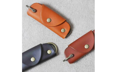 【色/ブラック】 コロン・キーケース 本革 レザー 【革 レザー 大阪府 門真市 】