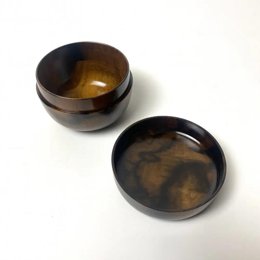 黒柿　小平棗
