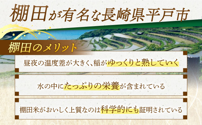 【全12回定期便】【着日指定 可能】【違いを楽しむ】こだわりの米食べ比べセット 約5kg（2.5kg×2種） 平戸市 / ひらど新鮮市場 [KAB242]