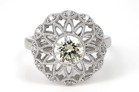 【ふるなび限定】【一点もの】ダイヤモンド（1.019ct）プラチナリング　R89　K05145-H　FN-Limited