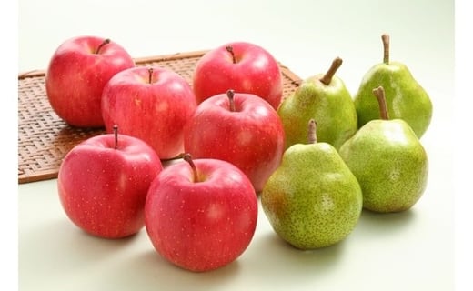 07-01-064　ラ・フランス&サンふじセット6kg