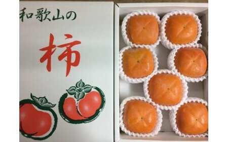 ［厳選・産直］和歌山産の富有柿約2kg（化粧箱入り）（2L～4Lサイズ）※2024年11月上旬～2024年12月上旬頃に順次発送【tec406A】
