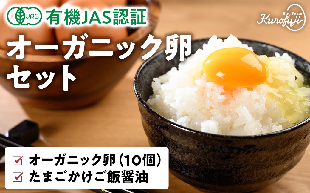 オーガニック卵（10個）セット　B-5