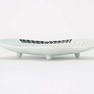 有田焼 徳幸窯 錦鶴絵鶴型銘々皿 2枚セット 丸兄商社 MARUKEI お祝い お正月 ハレの日 和食器 A25-493_イメージ4