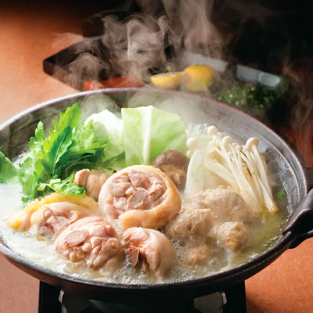 【水炊き】博多華味鳥 水たきセット 3人から4人前