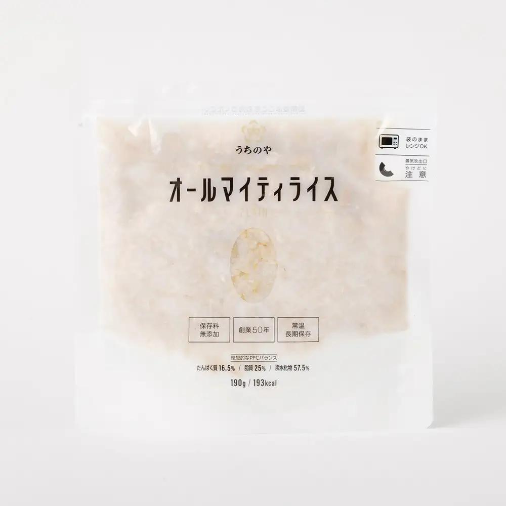 新しい主食のカタチ 日常常温食「うちのや」 オールマイティライス5個 レトルト