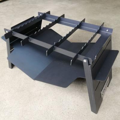 ふるさと納税 守口市 黒いコンパクト焚き火台 - cacomi black 3ways -【キャンプ用品　コンロ　焚火台】