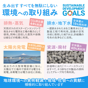 トイレットペーパー 「Due デュー」 ダブル 96個 12ロール × 8パック 大容量 パルプ100％ 贅沢 厚手 シャワートイレ 上質 ふんわり やわらか 防災 備蓄 備蓄用 生活用品 イデシギョ