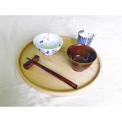 ふるさと納税 南木曽町 【伝統的工芸品】ろくろ細工トレー |  | 01