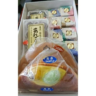ふるさと納税 白山市 ジャンボどら焼き・あんころ・加賀の里セット