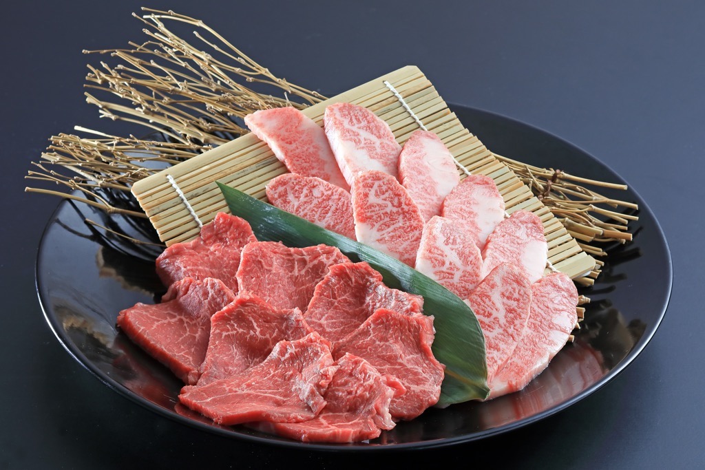 【うしの中山】 黒毛和牛　食べ比べ　カルビ赤身セット（カルビ200ｇ・赤身200ｇ）