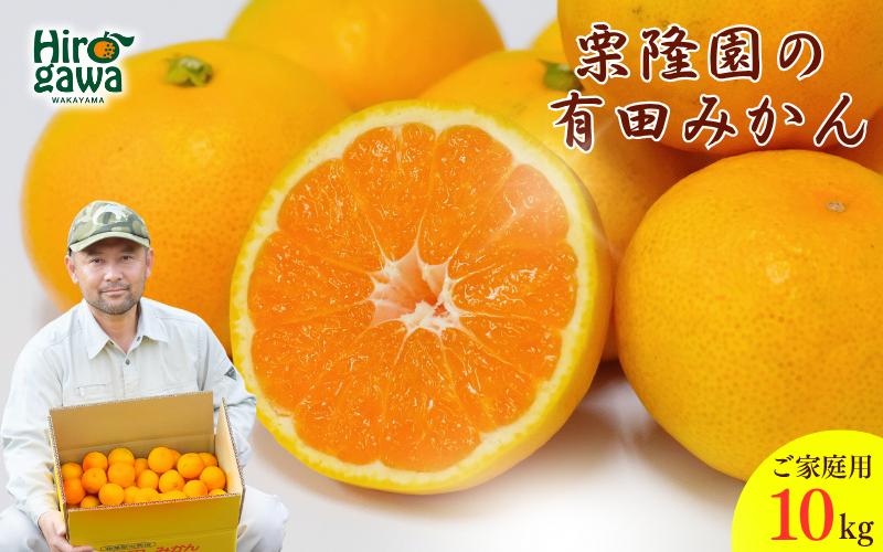 
             有田 みかん ご家庭用 サイズ混合 10kg / 有田みかん 温州みかん 甘い 家庭用 和歌山 柑橘 10kg ※11月上旬～翌年3月中旬に順次発送予定【krt004-c-10】
          