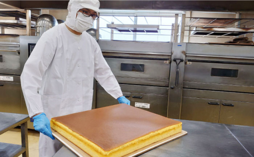 【 高島屋 選定品】【 松翁軒 】 五三焼 カステラ 桐箱3本入＜高島屋＞ [CFQ049]