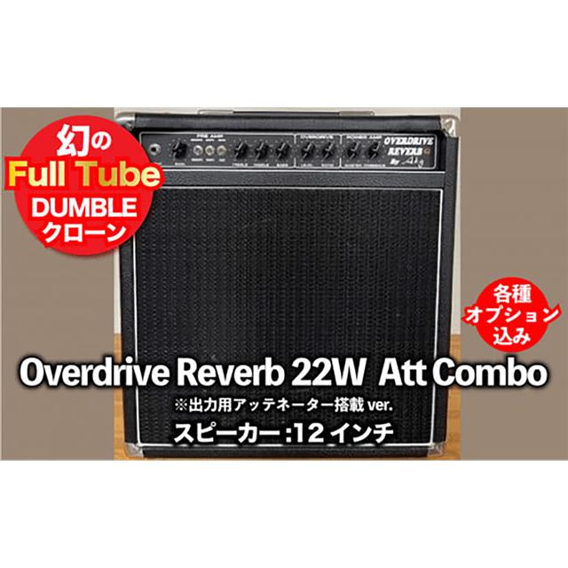 【ギターアンプ】ギター チューブアンプ  Overdrive Reverb 22W-12インチ AttCombo ダンブル クローン 幻の 手作り 高級 アンプ オーダーメイド カスタム  ハンドワイヤード
