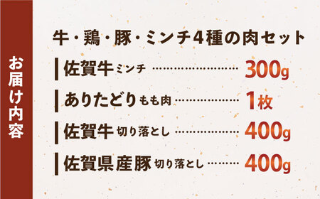 ミンチ付き！三栄のデイリーセット HAA091 ミンチ 国産 和牛 佐賀牛