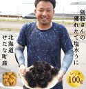 【ふるさと納税】北海道せたな町産　塩水うに　100g×1パック