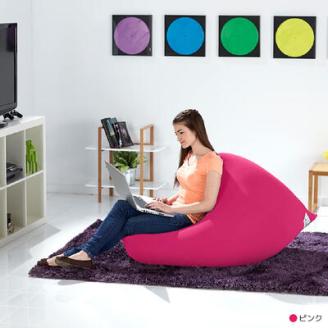 M536-4 ビーズクッション Yogibo Mini(ヨギボー ミニ) ヨギボー パープル クッション 椅子 ビーズソファ ソファ ビーズクッション ローソファ インテリア 家具 送料無料