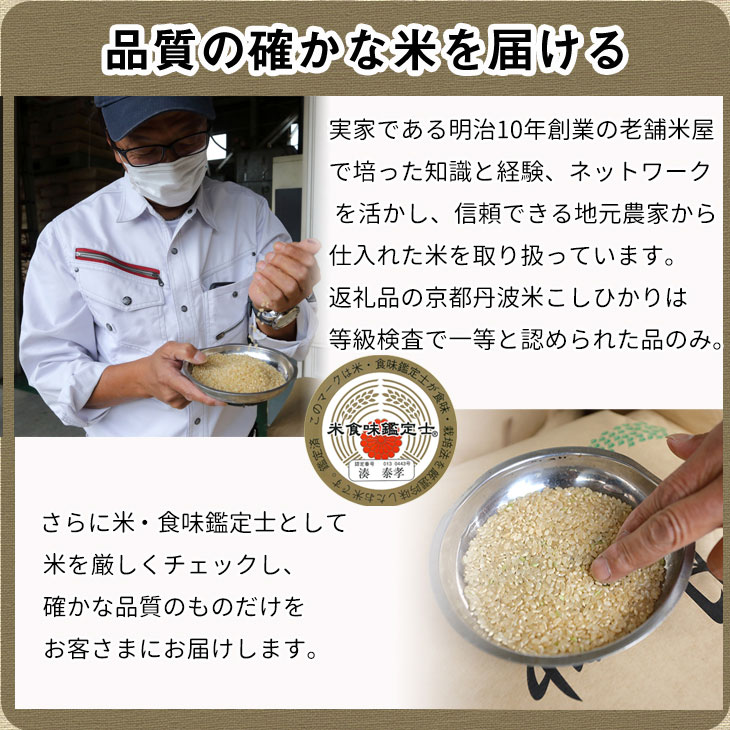 【9月より新米】【毎月1回お届け】【定期便】米 京都丹波米 こしひかり10kg×12回 計120kg 米 12ヶ月 白米 12回定期便 ※精米したてをお届け コシヒカリ ※北海道・沖縄・離島への配送不