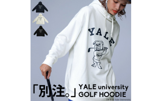＜ANTIQUA/アンティカ＞別注 YALE GOLF 裏毛パーカー(ZGL-00003-03-F)【1595237】